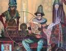 Первопечатник Гуттенберг. Иллюстрация для календаря «История бумаги»